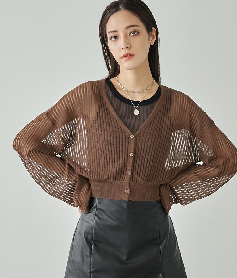 パッド付きリブタンクトップ 153-5443