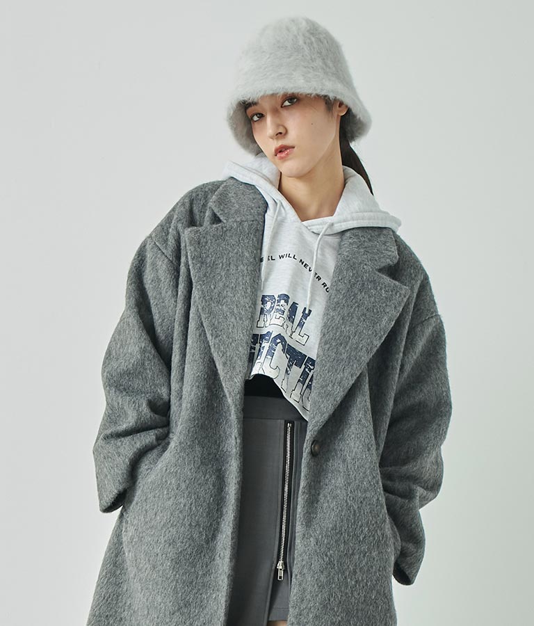 フェイクファー チューリップ ハット 159-5519