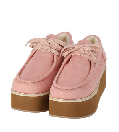 中ボア 厚底 モカシン シューズ 859-5708