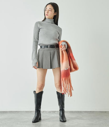 フリンジ大判ストール 159-5517