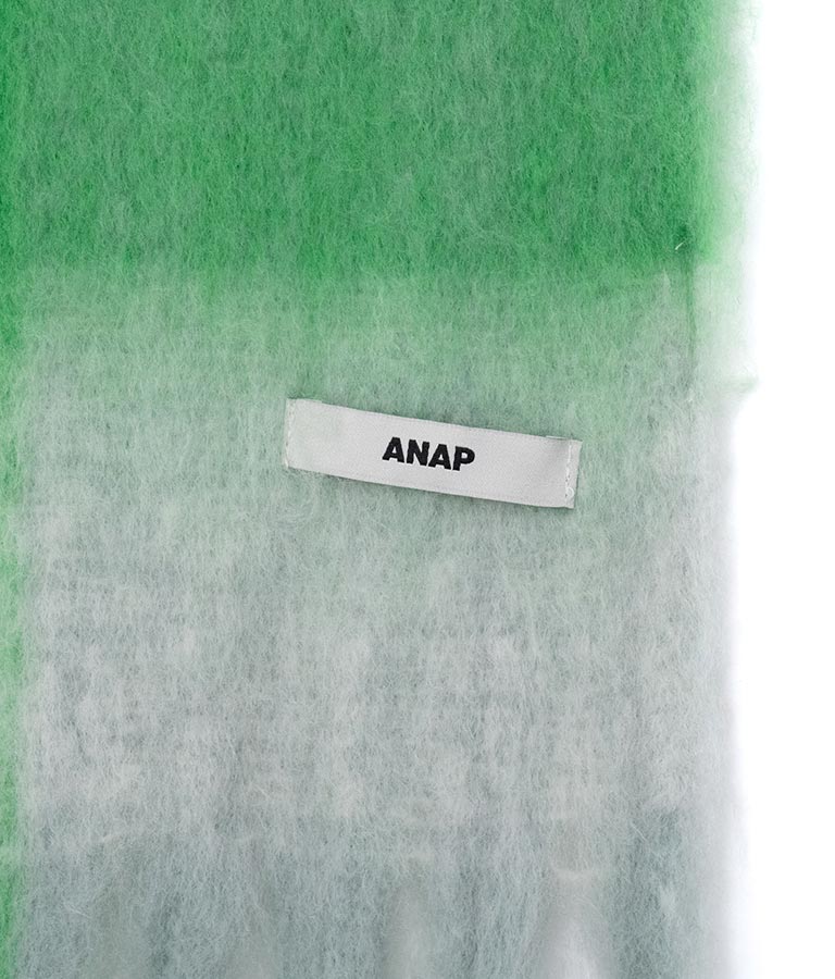 フリンジ大判ストール 159-5517