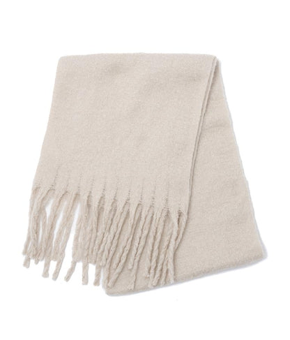 フリンジ大判ストール 159-5517