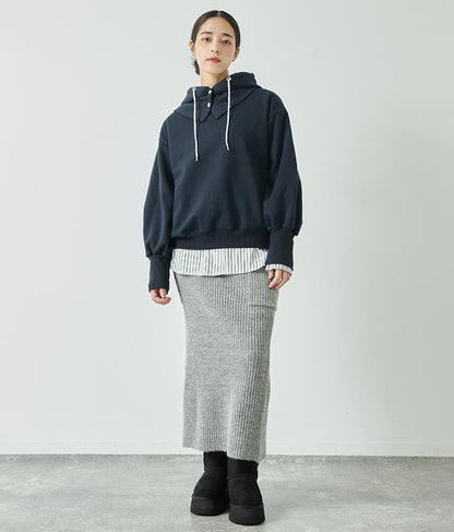 オープンスリーブ オーバー サイズシャツ 154-5505