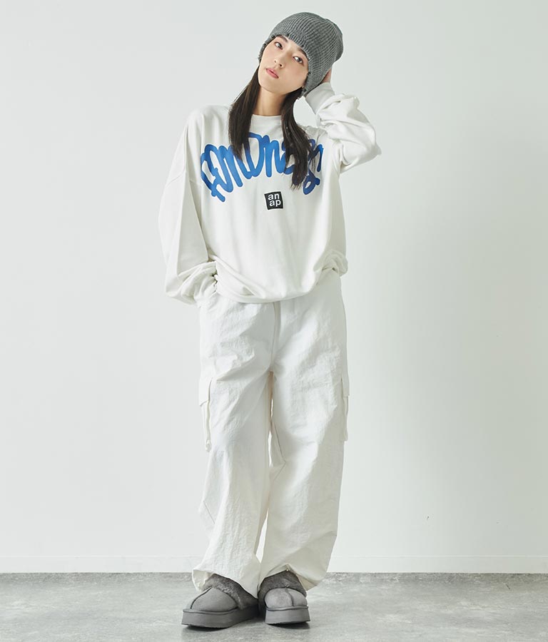 ウエストスピンドルナイロンカーゴパンツ 792-9070