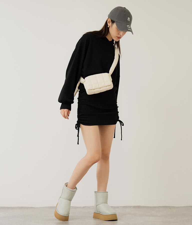 ナイロン キルティング ミニショルダー バッグ 159-5484