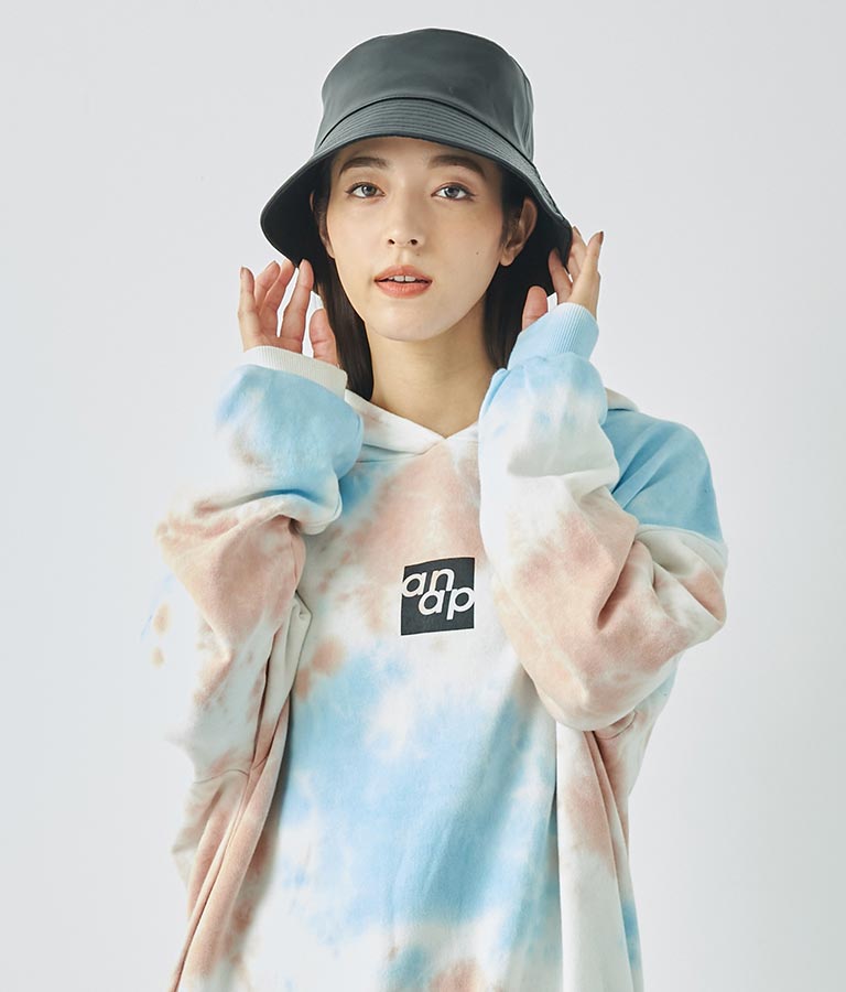 フェイクレザー×ツイルリバーシブルバケットハット 159-5500