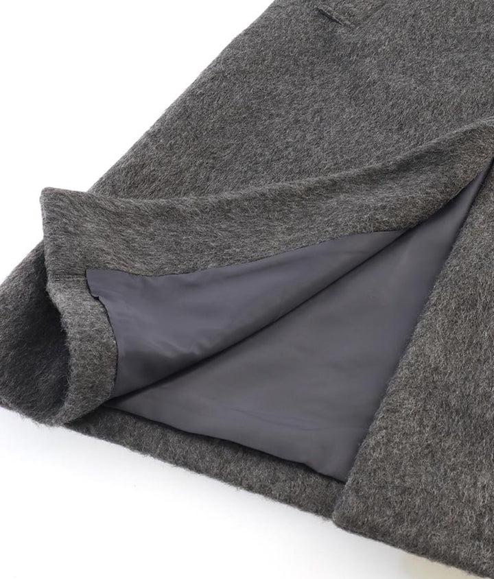オーバーサイズ シャギー ロング チェスター コート 796-8929
