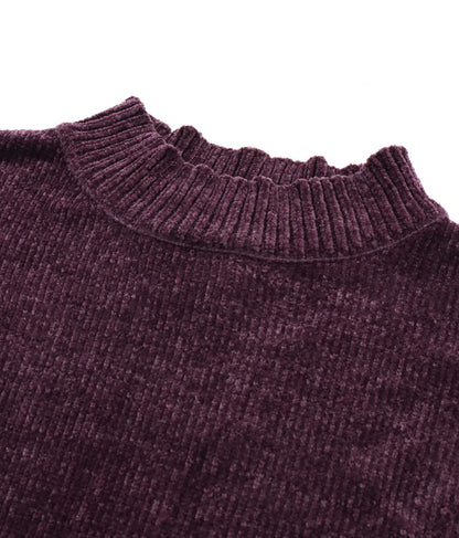 ロングカフス モールニット トップス 493-2569