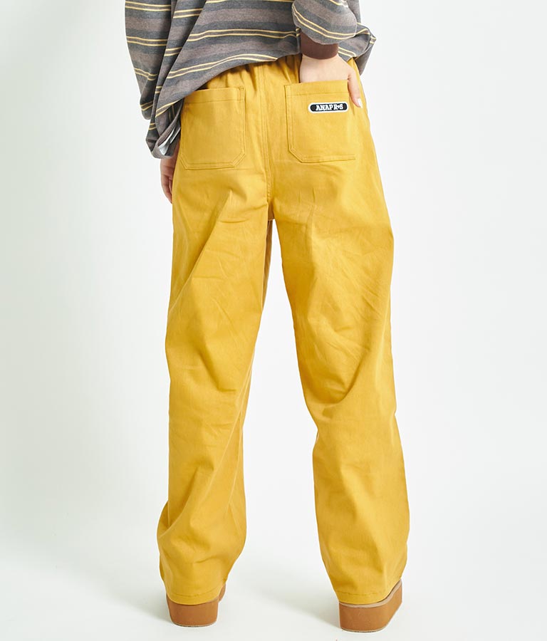 R+S ワッペン付 パンツ 912-7337