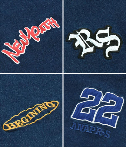 R+S ワッペン付 パンツ 912-7337