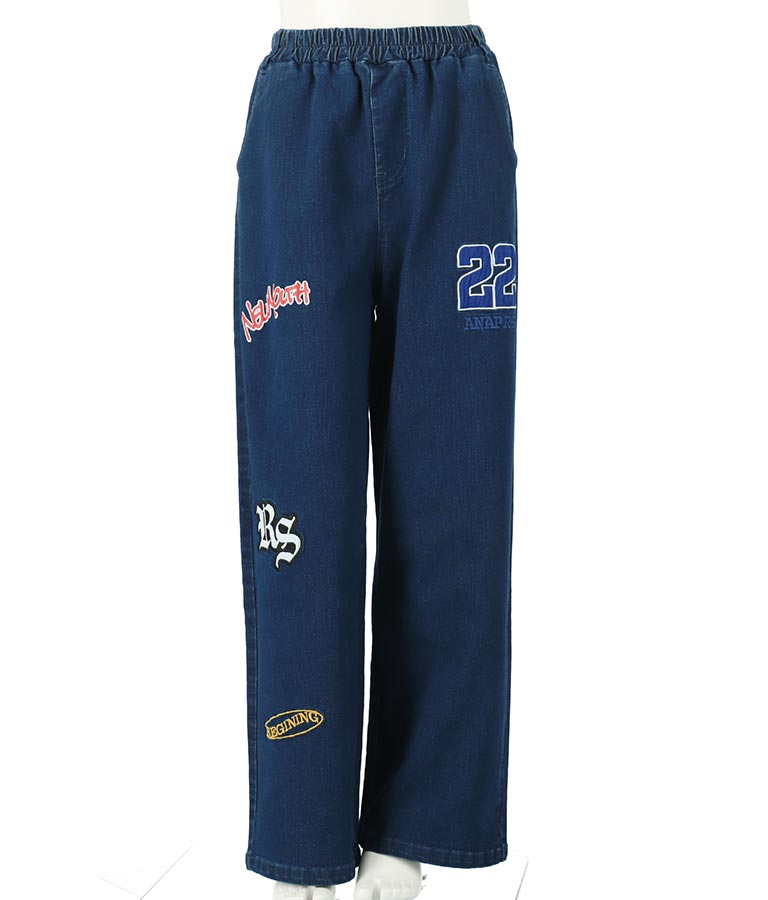 R+S ワッペン付 パンツ 912-7337