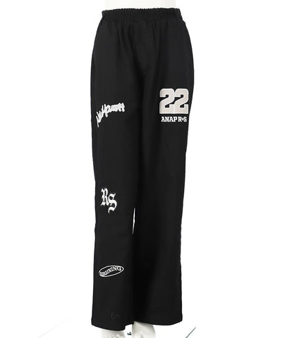 R+S ワッペン付 パンツ 912-7337