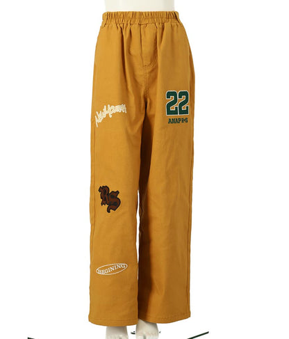 R+S ワッペン付 パンツ 912-7337