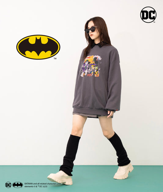【ANLIBERTY ANAP BATMANコラボ】アートプリント スウェット トレーナー 30-3114