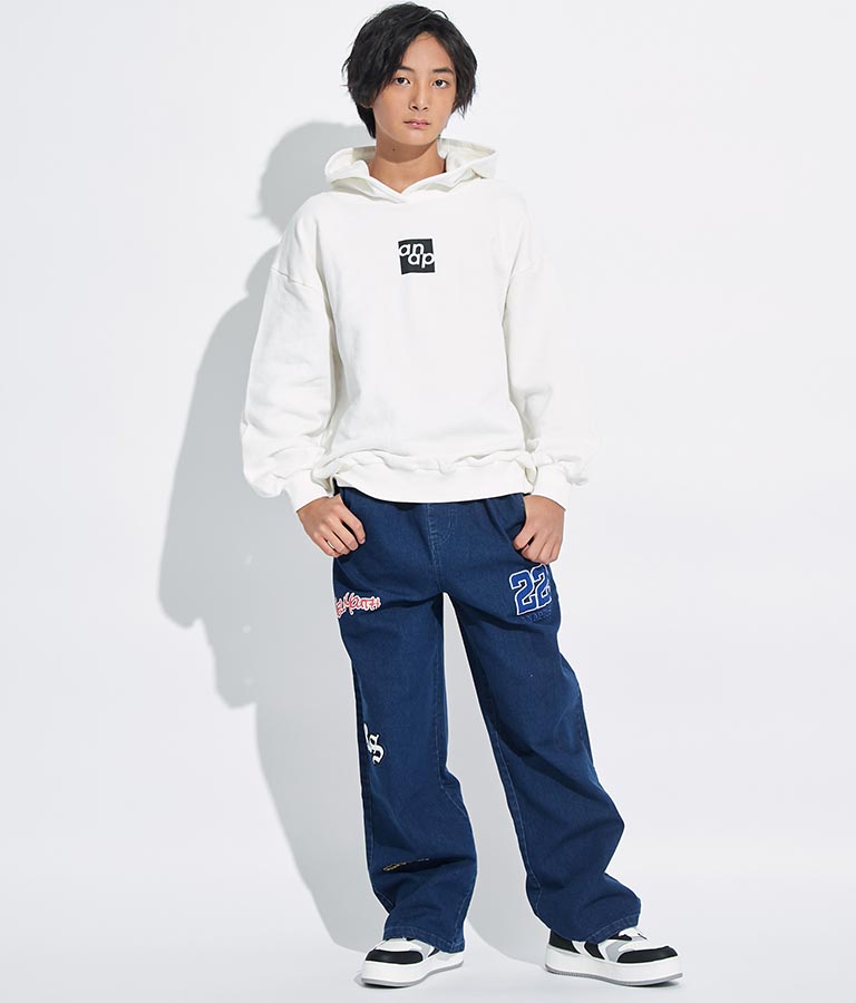 R+S ワッペン付 パンツ 912-7337