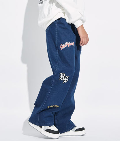 R+S ワッペン付 パンツ 912-7337