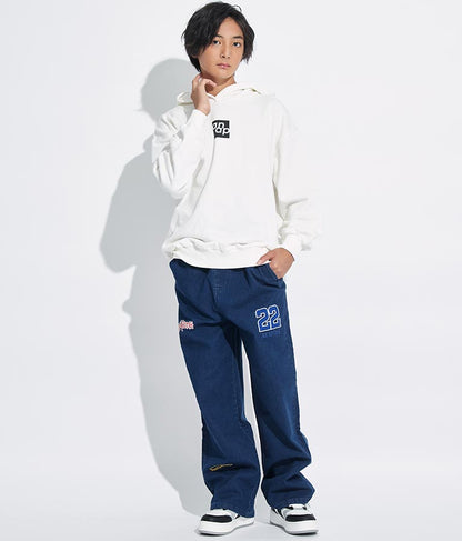 R+S ワッペン付 パンツ 912-7337