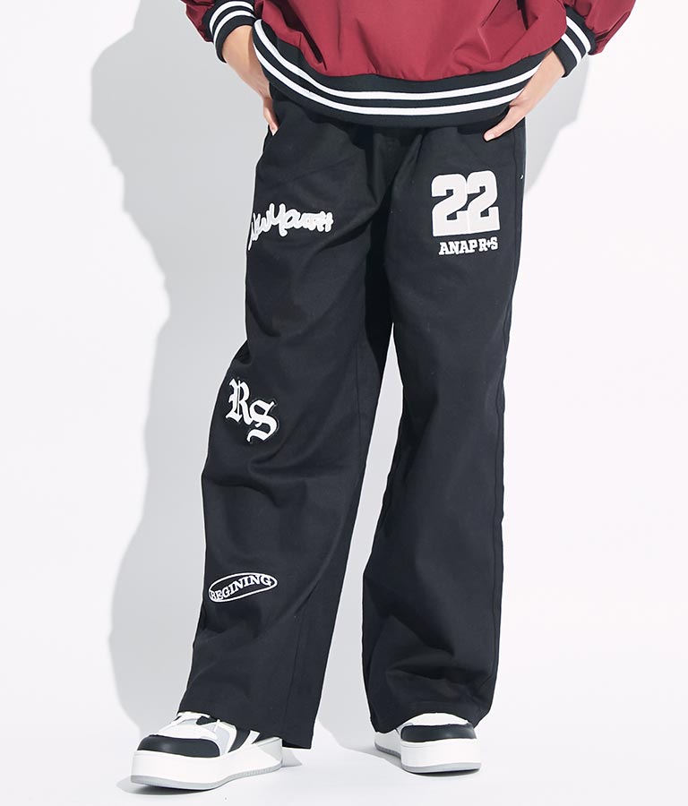 R+S ワッペン付 パンツ 912-7337