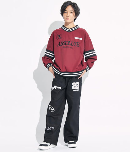 R+S ワッペン付 パンツ 912-7337