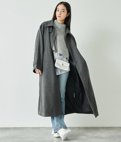 ブークレ ハーフジップ ニット ベスト 【セットアップ着用可】 793-9075