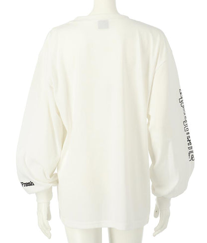 R+S ハーフジップ 裏毛 ベスト × ロングTシャツ セット 918-7355