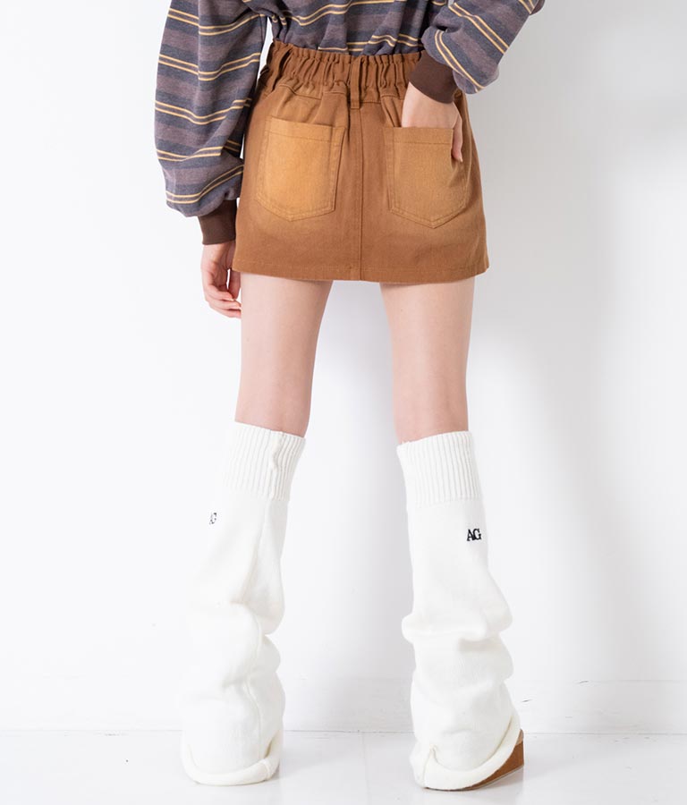 ベルト付き ミニスカート 911-7344