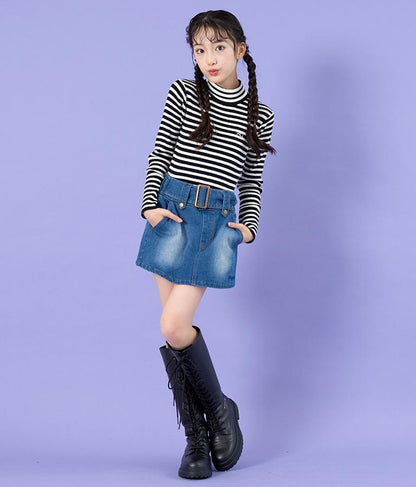 ベルト付き ミニスカート 911-7344