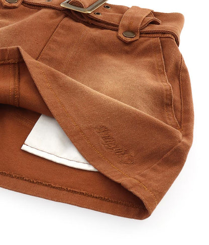 ベルト付き ミニスカート 911-7344