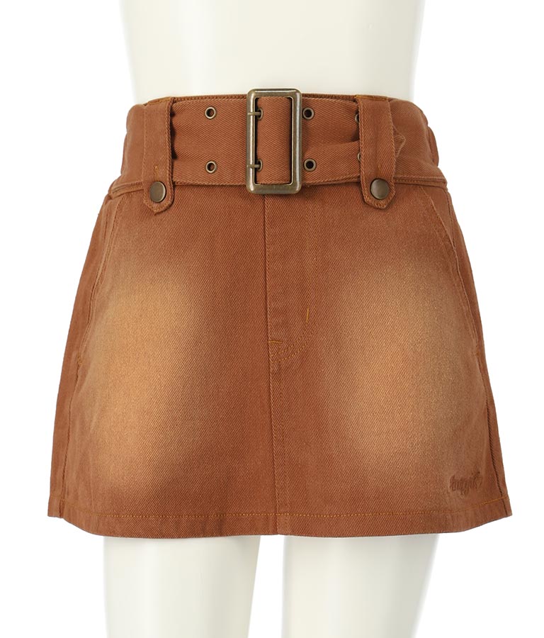 ベルト付き ミニスカート 911-7344