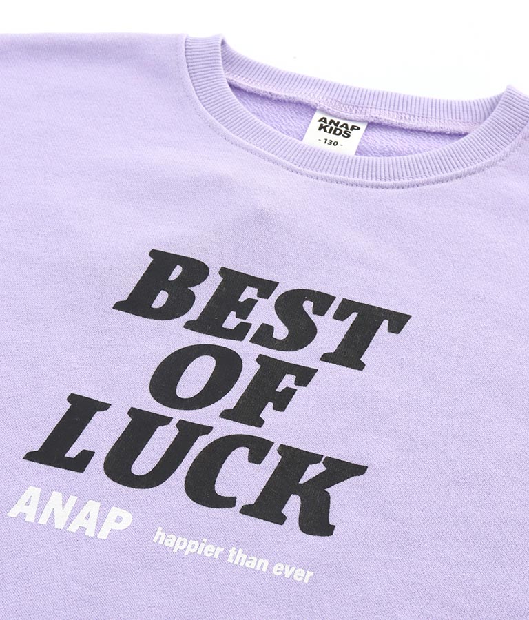 袖 ファスナー 裏毛 スウェット チュニック 423-3164