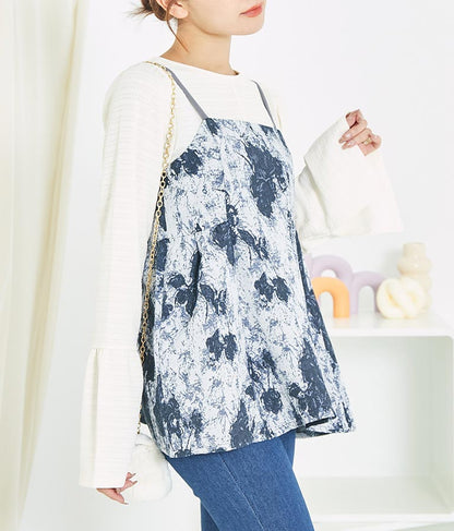 ゴブラン ジャガード ペプラム ビスチェ 523-6790