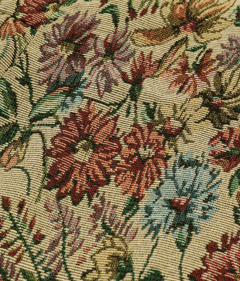 ゴブラン ジャガード ペプラム ビスチェ 523-6790