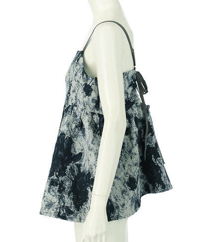 ゴブラン ジャガード ペプラム ビスチェ 523-6790