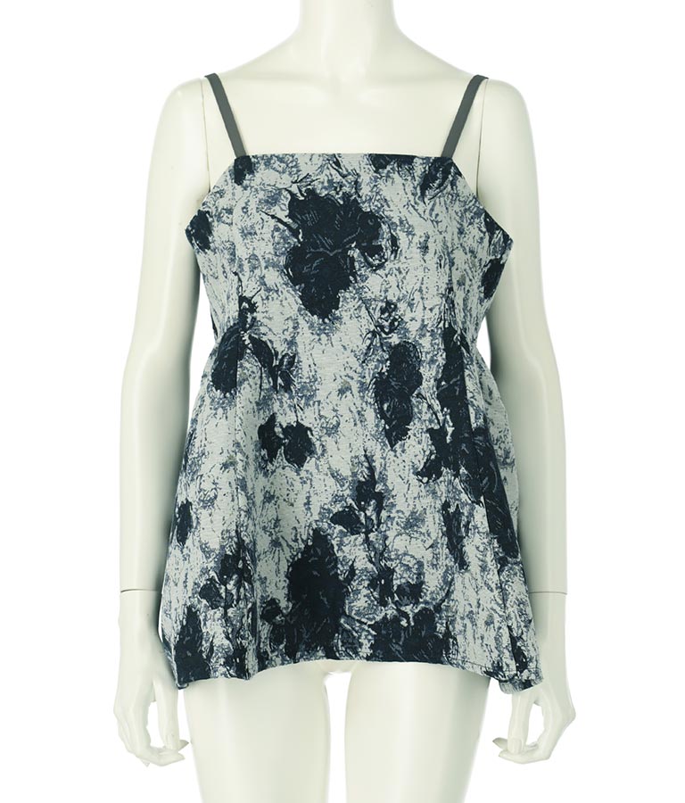 ゴブラン ジャガード ペプラム ビスチェ 523-6790