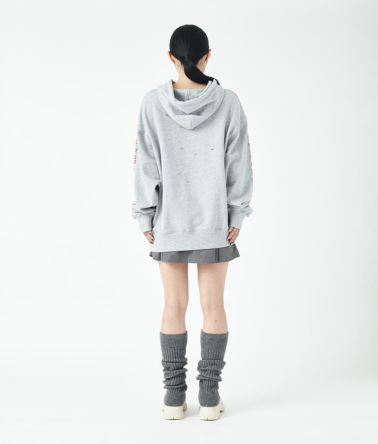 ダメージロゴフーディー 30-3108