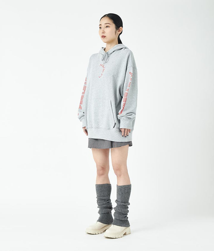 ダメージロゴフーディー 30-3108