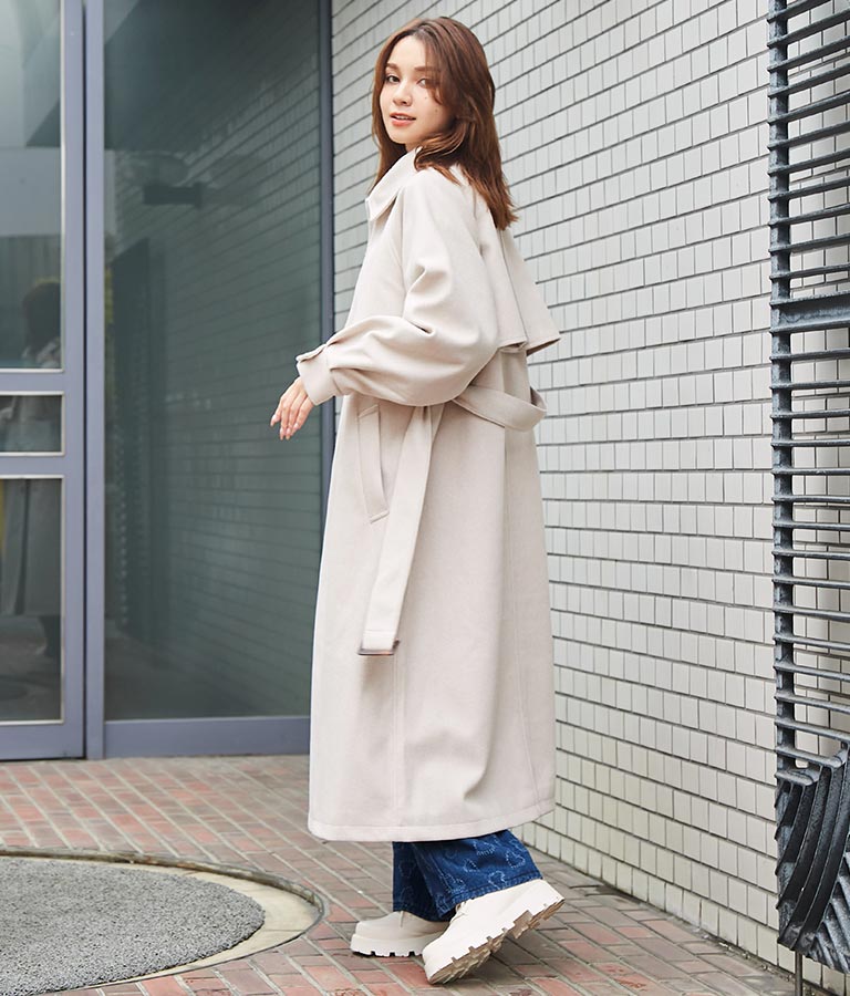アレンジカラー シングル ロング コート 526-6707