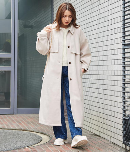 アレンジカラー シングル ロング コート 526-6707