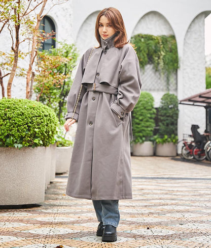 アレンジカラー シングル ロング コート 526-6707