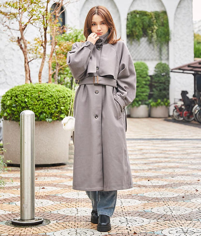 アレンジカラー シングル ロング コート 526-6707