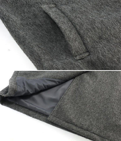 シャギー ロング ダッフル コート 526-6713