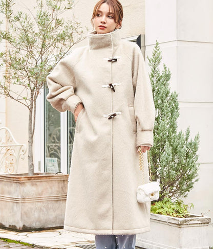 シャギー ロング ダッフル コート 526-6713