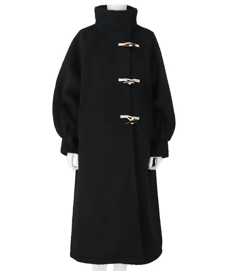 シャギー ロング ダッフル コート 526-6713