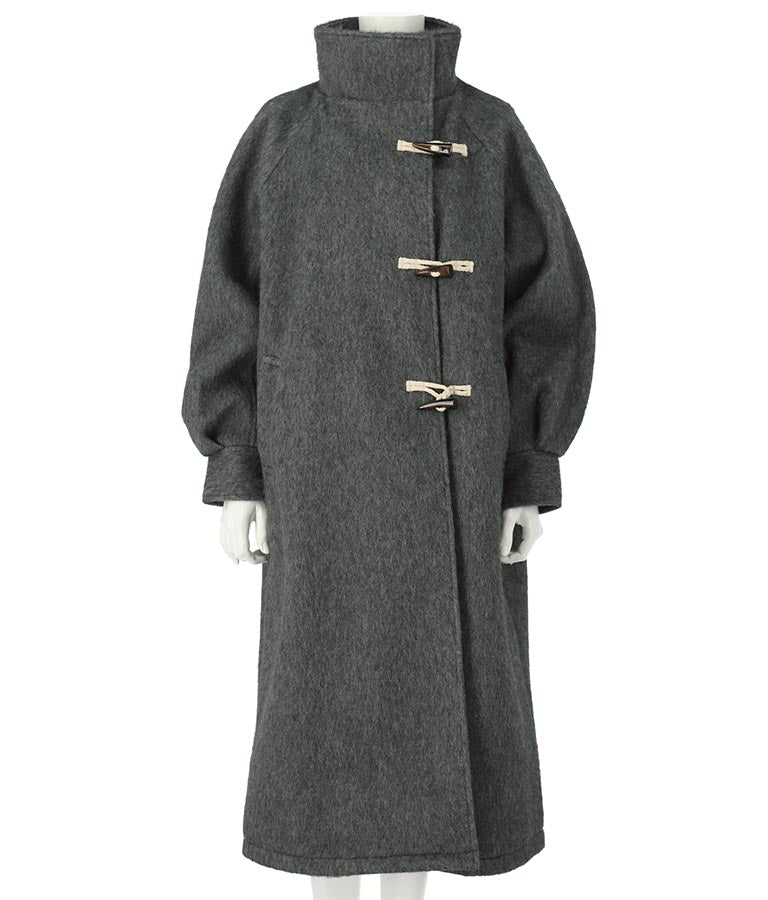 シャギー ロング ダッフル コート 526-6713