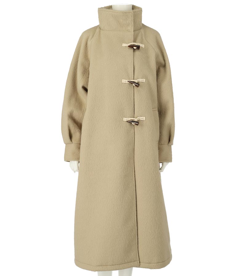 シャギー ロング ダッフル コート 526-6713