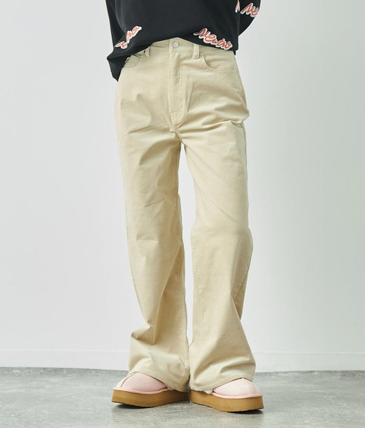 コーデュロイ ストレート パンツ 792-9095