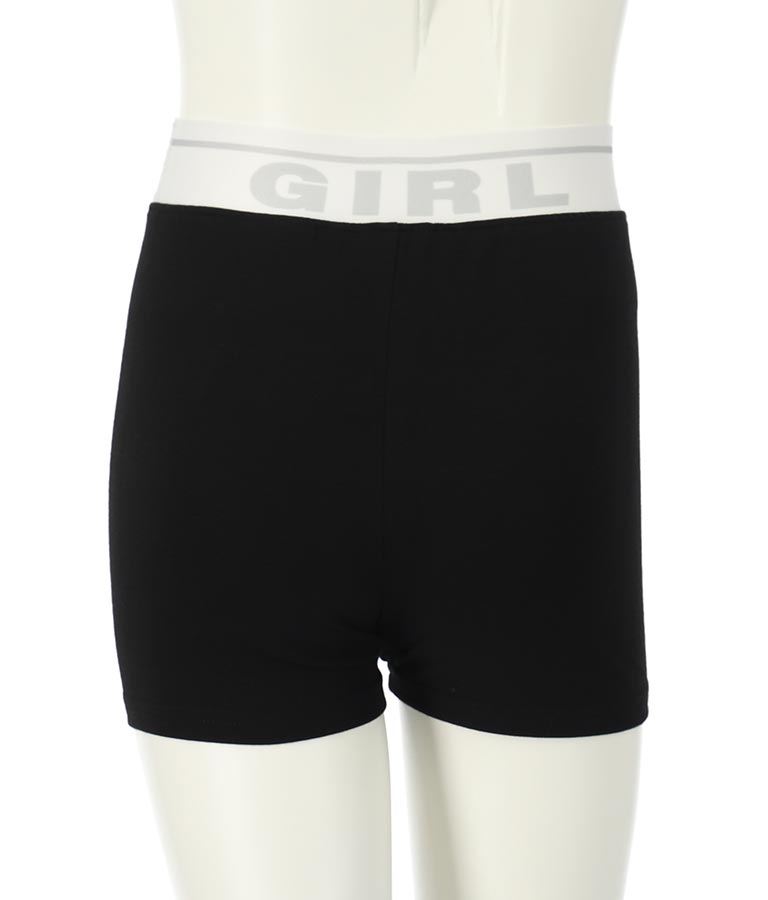 ジャガード ロゴ 一分丈 レギンス 912-7342