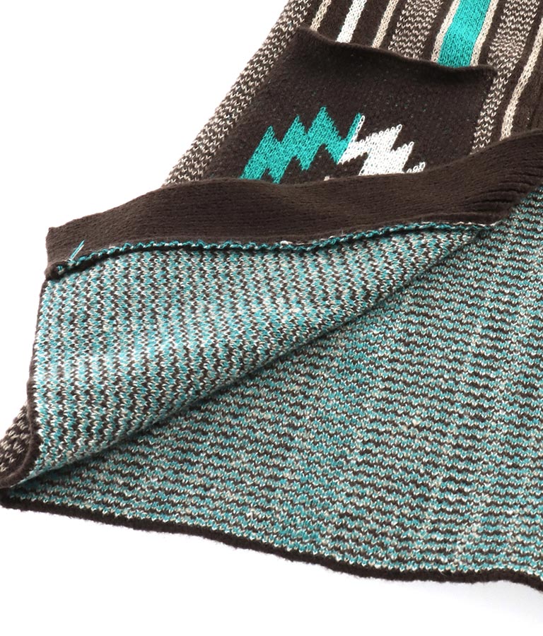 オルテガ ストライプ カーディガン 814-6704