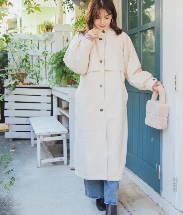 アレンジカラー シングル ロング コート 526-6707