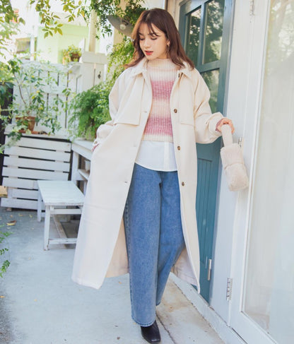 アレンジカラー シングル ロング コート 526-6707